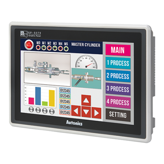Autonics LP-S070 User Manual