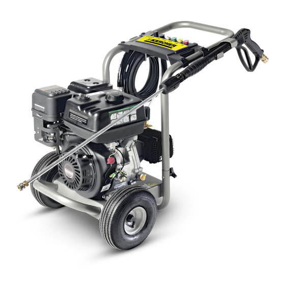 Kärcher G 3500 OCT Operator's Manual