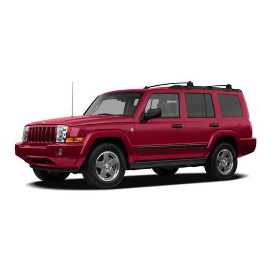 Jeep commander 2008 Owner's Manual