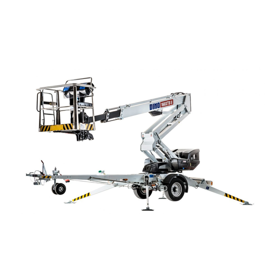 Dinolift DINO  210XTB II Maintenance Instructions Manual