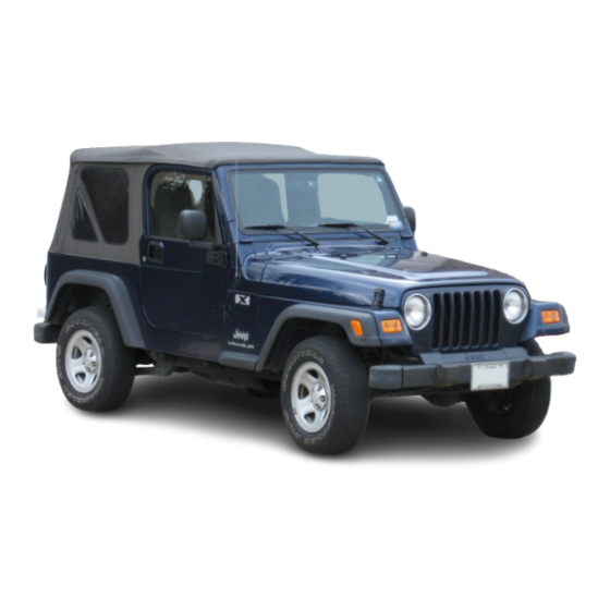 Jeep WRANGLER 1997 Service Manual
