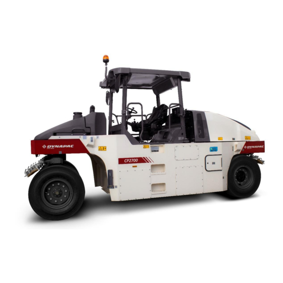 Dynapac CP2100 Instruction Manual