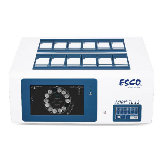 Esco Medical MIRI TL Series User Manual
