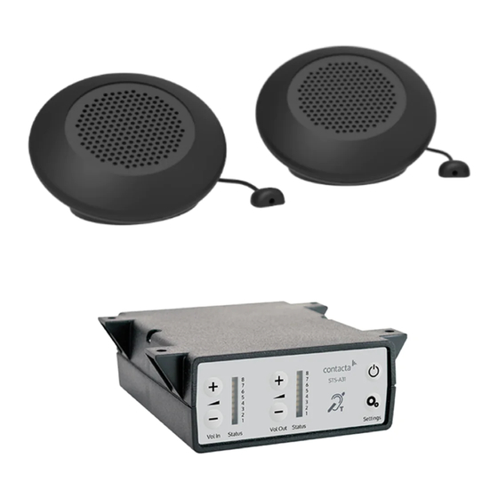 Contacta STS-K070 Installation & User Manual