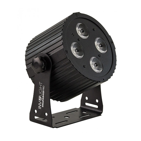 involight SlimPAR412 PRO User Manual