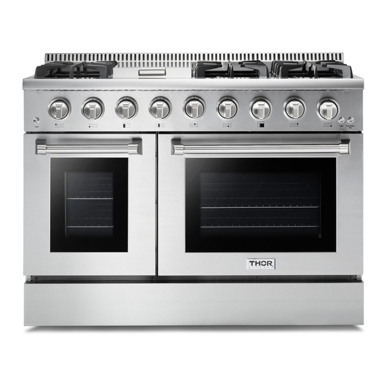 Thor Kitchen HRG4808U Use And Care Manual