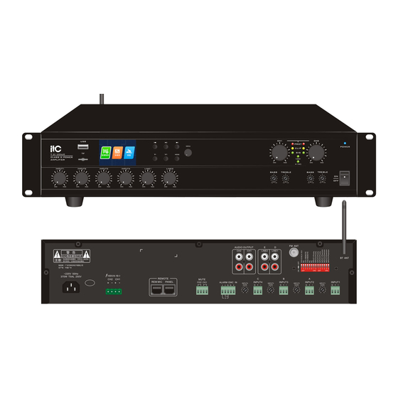 ITC T-4120UC Operation Manual