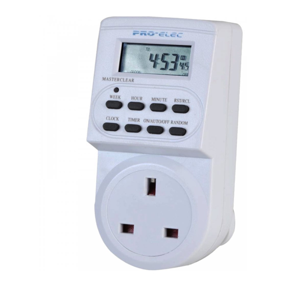Pro-Elec PEL00411 User Manual