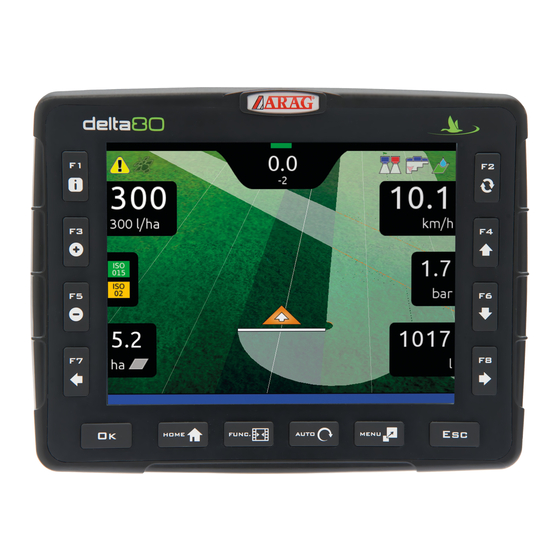 ARAG DELTA 80 Installation Manual