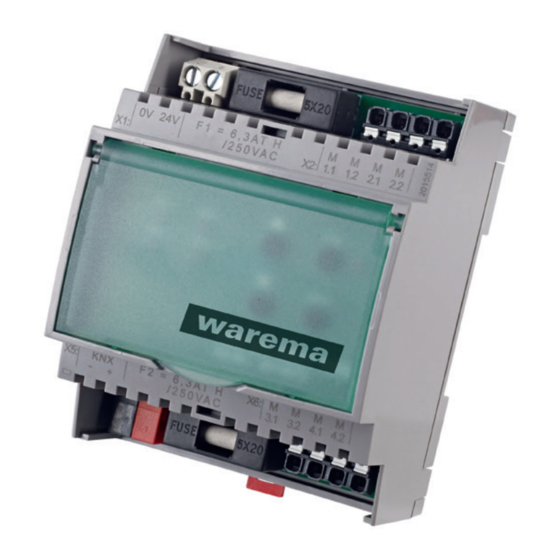 WAREMA KNX SA 4MDC REG Installation Instructions