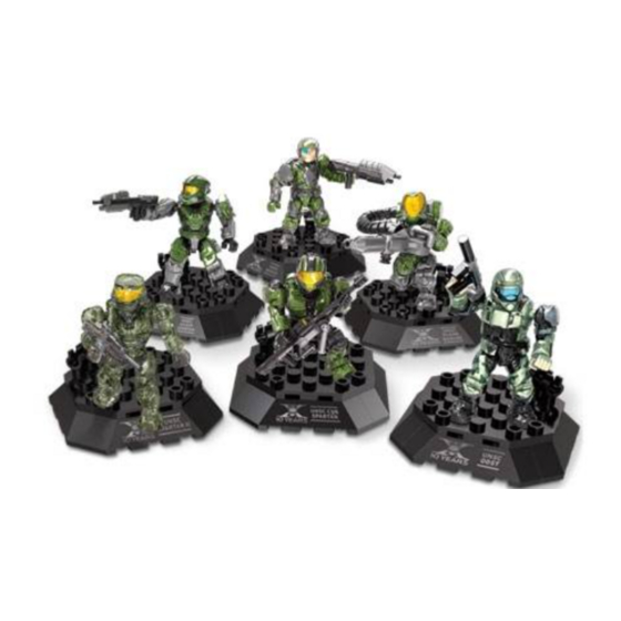 Mega Bloks Halo UNSC Troop Pack Quick Start Manual