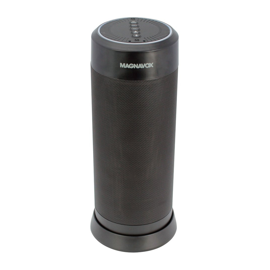 Magnavox MSH315V - AMAZON ALEXA VOICE ACTIVATED WIFI SPEAKER with Bluetooth Wireless Technology Manual
