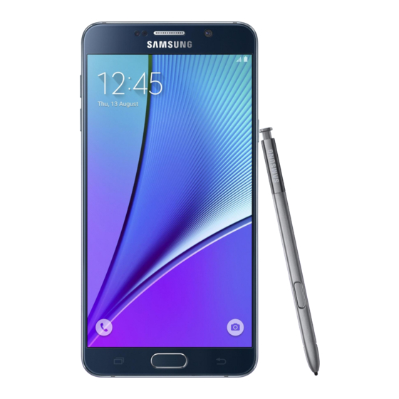 Samsung Galaxy Note 5 User Manual