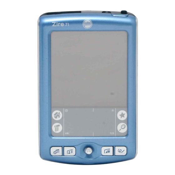 Palm TM Zire Zire 71 Read This First Manual