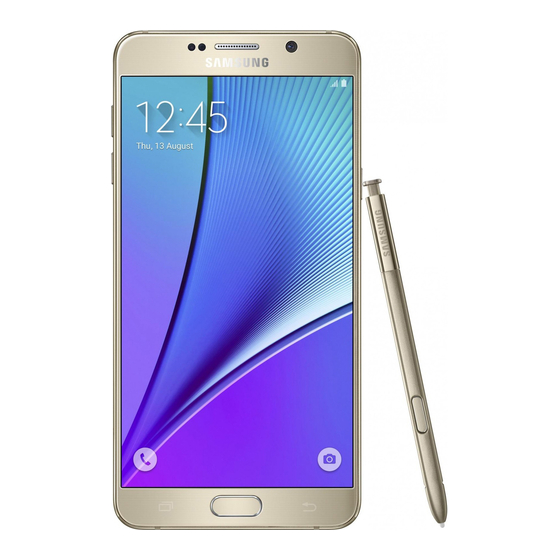 Samsung GALAXY NOTE 5 User Manual