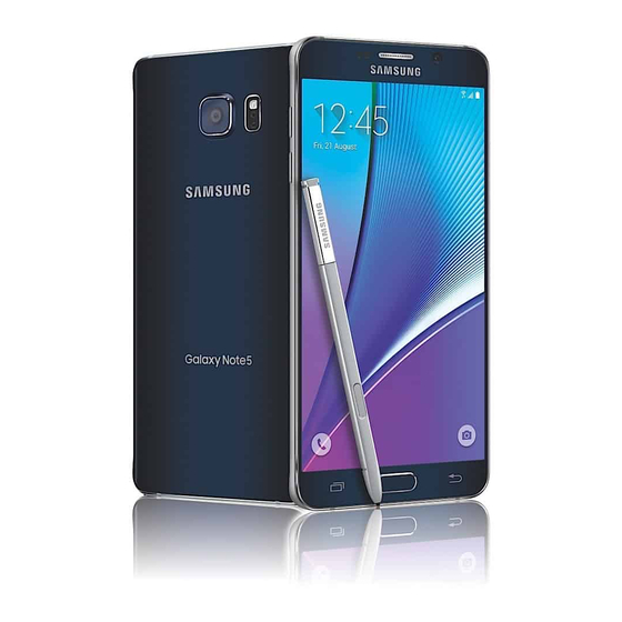 Samsung galaxy note 5 Manuals