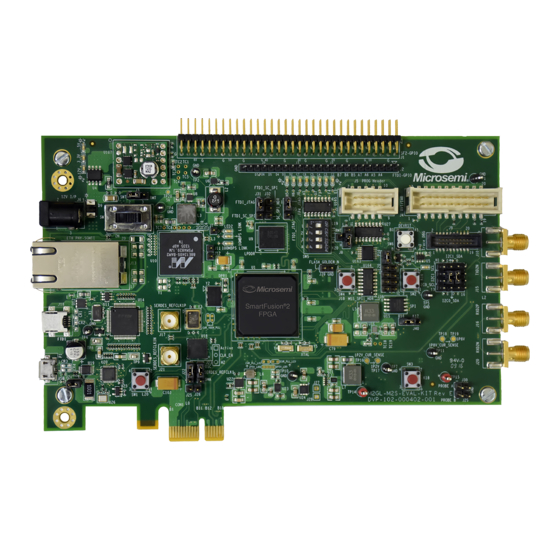 Microsemi SmartFusion2 Demo Manual