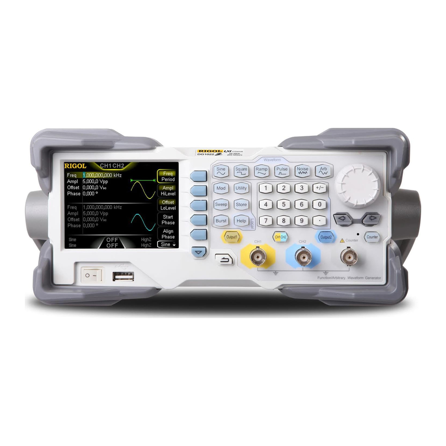 Rigol DG1062Z Calibration Manual