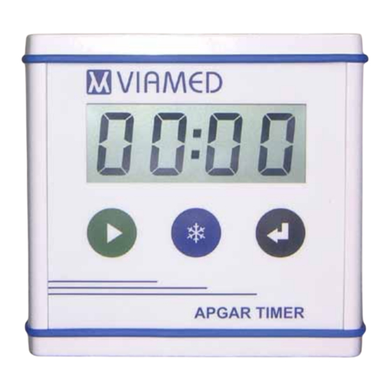 VIAMED Apgar Timer Operator's Manual