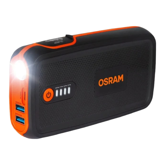 Osram BATTERYstart 200 Quick Start Manual