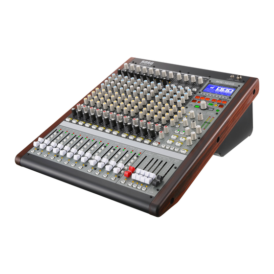 Korg Soundlink MW-1608 User Manual