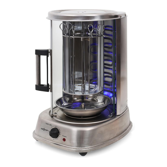 oneConcept Kebap Master Pro Manual