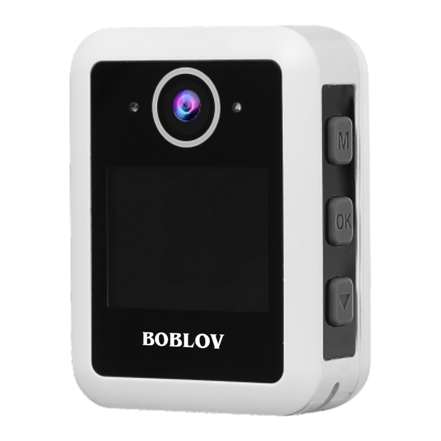boblov X2 - Mini Body Camera Manual