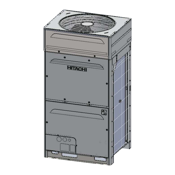 Hitachi RAS-080CNCCLI Installation & Maintenance Manual