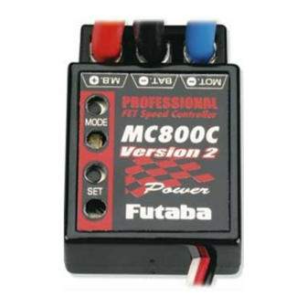 FUTABA MC800C Instruction Manual