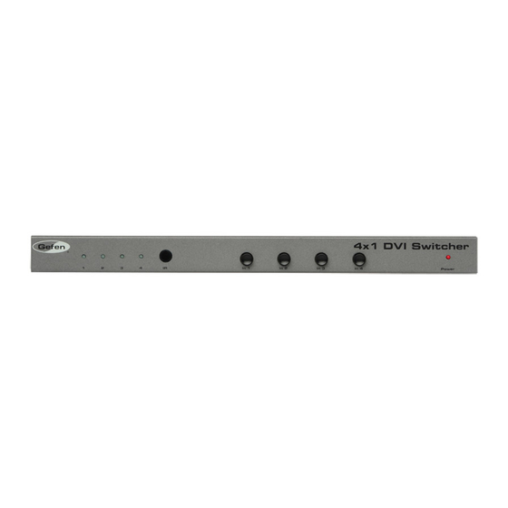 Gefen 4x1 DVI Switcher User Manual
