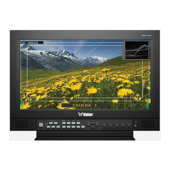 Wohler RMT-170e-HD User Manual