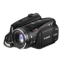 Canon Vixia HV30 Instruction Manual