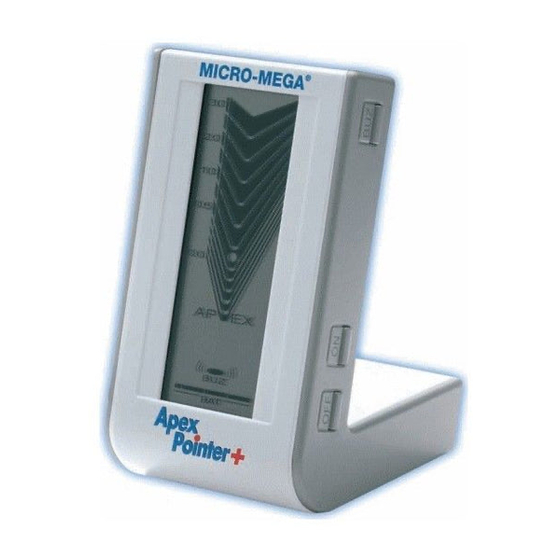 Micro-Mega Apex Pointer + Instructions Manual