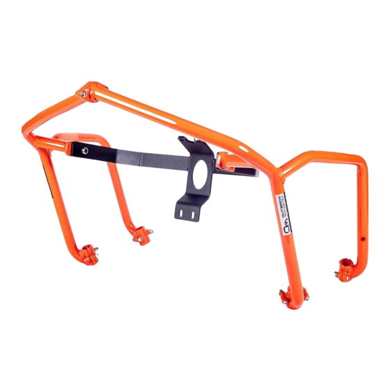 Outback Motortek KTM Upper Crash Bar Installation Manual