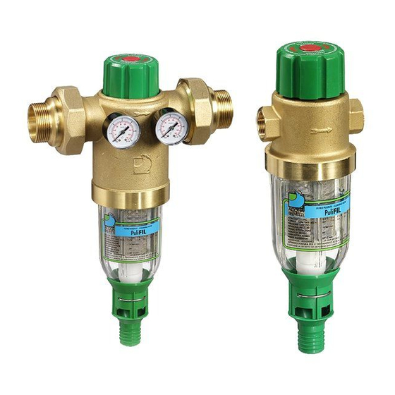 Acqua Brevetti PuliFIL FT010 Installation And Operating Manual