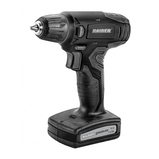 Raider RDP-CDL30 User Manual