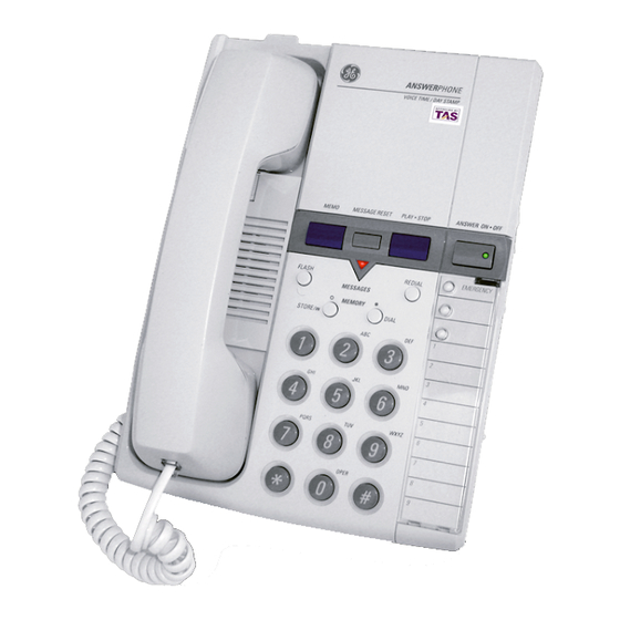 GE Answer-Phone 2-9892 Manuals