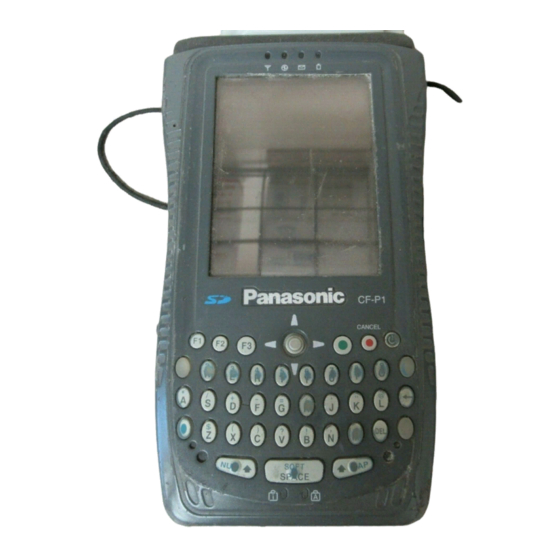 PANASONIC CF-P1Series Manuals