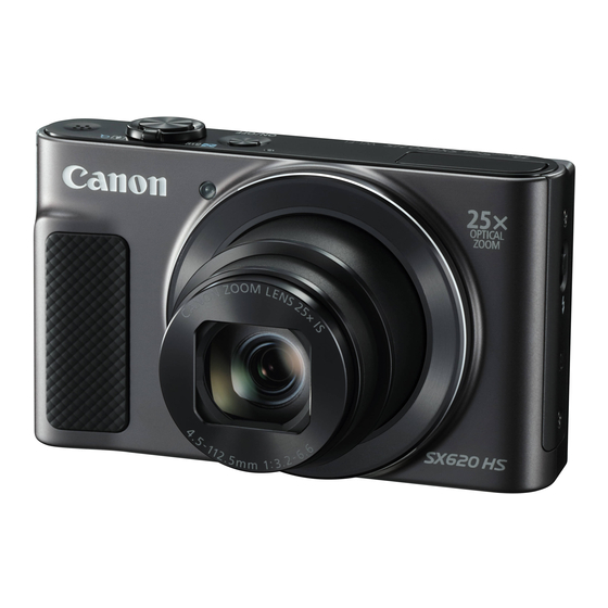 Canon PowerShot SX620 HS Getting Started