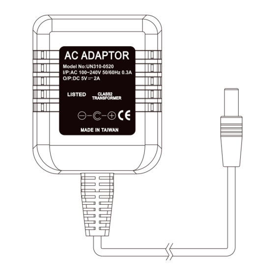 Lawmate PV-AC20 Quick Manual