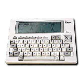 NEC PC-8300 Manual