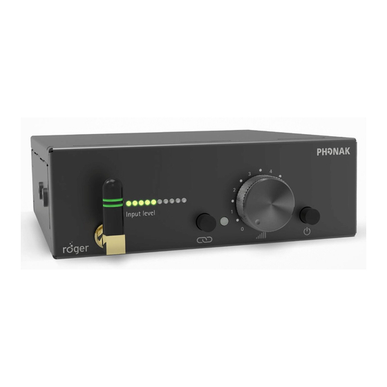 Phonak Roger Earpiece Quick Start Manual
