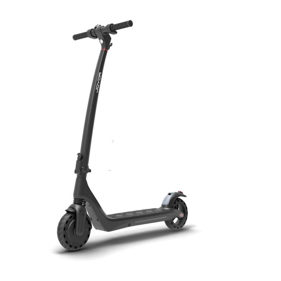 User Manuals: Joyor A3 Electric Scooter