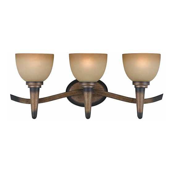 Triarch Indoor Lighting 25602 Assembly Instructions