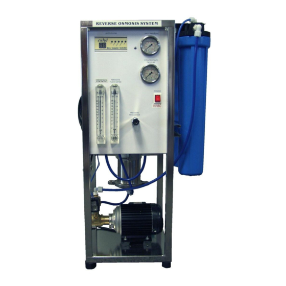 sterling water treatment SRO Series Installation Manual