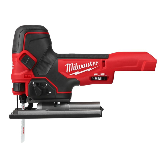 Milwaukee M18 FBJS Cordless Jig Saw Manuals