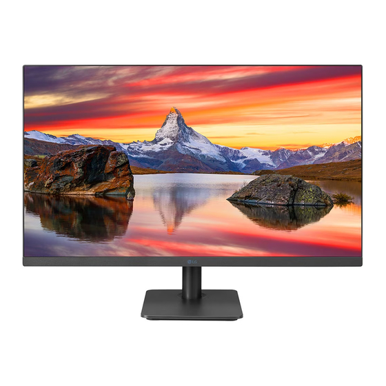 LG 27MP41D Quick Start Manual