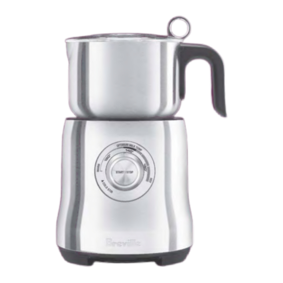 Breville the Milk Cafe BMF600XL Instruction Book