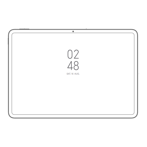 Xiaomi Pad 6S Pro 12.4 Quick Start Manual