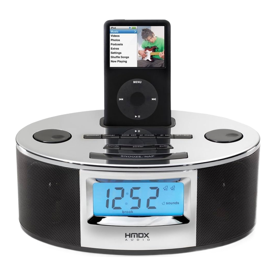 Homedics HMDX-C20 Manual